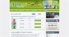 Desktop Screenshot of bitacallingcard.com